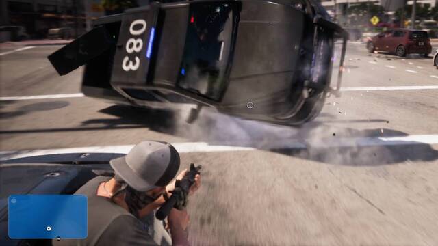 GTA 6: accidentes espectaculares como el del tr�iler no est� guionizado, sino que es emergente