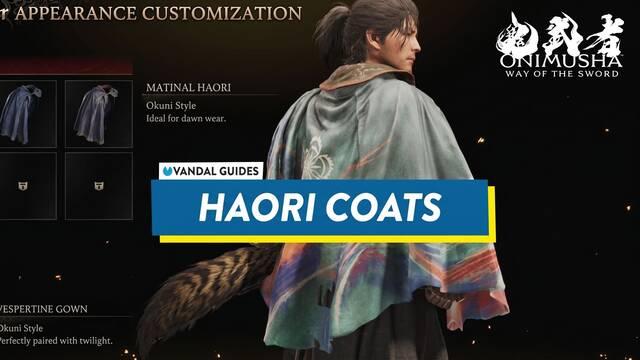 All Haori Coats in Onimusha: Way of the Sword and How to Get Them