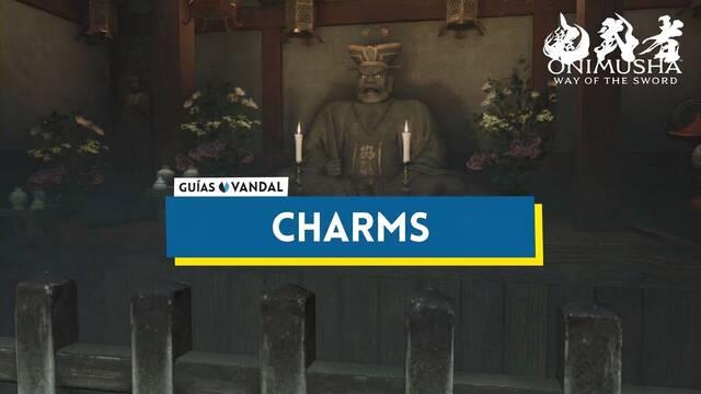 All Charms in Onimusha: Way of the Sword and How to Get Them