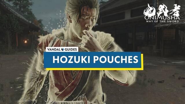 All Hozuki Pouches in Onimusha: Way of the Sword and How to Get Them