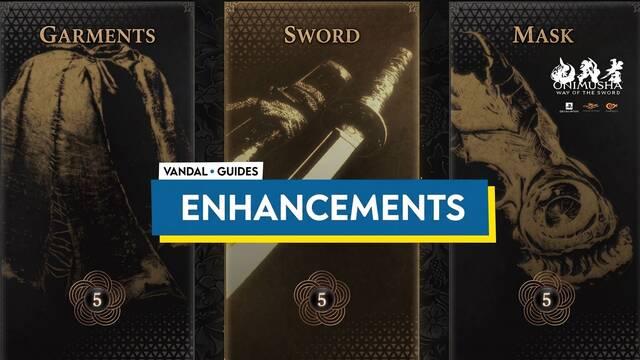 All Enhancements in Onimusha: Way of the Sword and What They Do