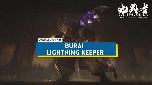 Burai, Lightning Keeper Boss Guide in Onimusha: Way of the Sword