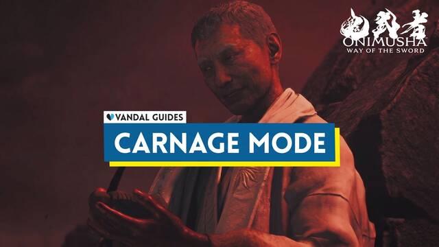 Carnage Mode in Onimusha: Way of the Sword and How to Unlock It