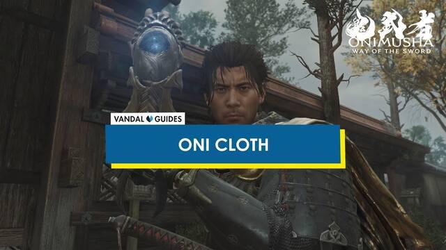 Oni Cloth in Onimusha: Way of the Sword and How to Get It