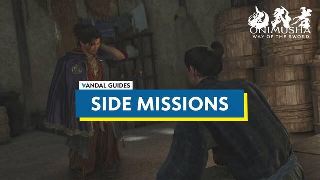 All Side Missions in Onimusha: Way of the Sword