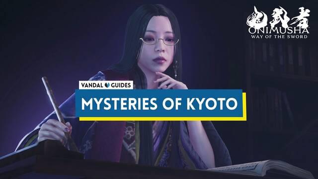 All Mysteries of Kyoto in Onimusha: Way of the Sword
