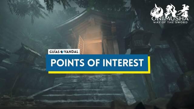 Points of Interest in Onimusha: Way of the Sword