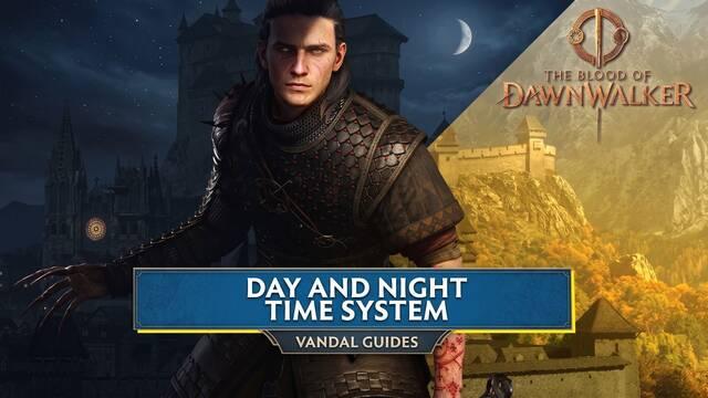 Time System, Day and Night in The Blood of Dawnwalker