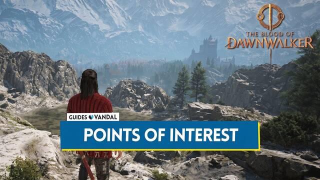 All Points of Interest in The Blood of Dawnwalker