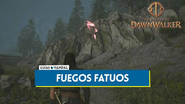 Todos los fuegos fatuos en The Blood of Dawnwalker y localizaci�n - The Blood of Dawnwalker
