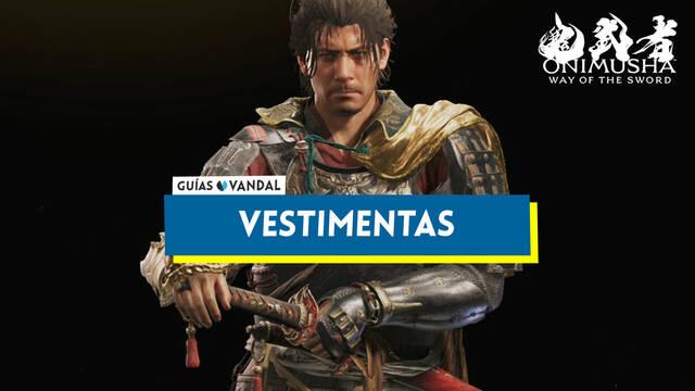 Todas las Vestimentas en Onimusha: Way of the Sword y c�mo conseguirlas - Onimusha: Way of the Sword