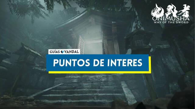 Puntos de inter�s en Onimusha: Way of the Sword - Onimusha: Way of the Sword