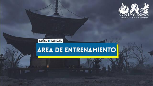 �rea de entrenamiento en Onimusha: Way of the Sword - Onimusha: Way of the Sword