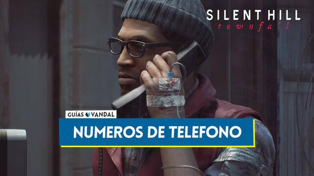 Todos los n�meros de tel�fono en Silent Hill Townfall - Silent Hill Townfall