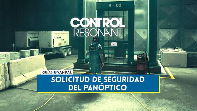Solicitud de seguridad del pan�ptico en Control Resonant al 100 % - Control Resonant