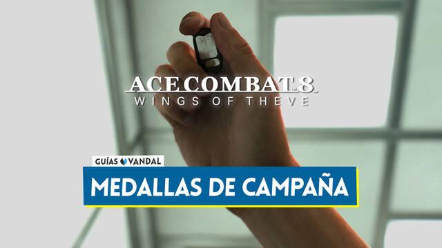 Todas las medallas de la campa�a en Ace Combat 8 y c�mo conseguirlas - Ace Combat 8: Wings of Theve
