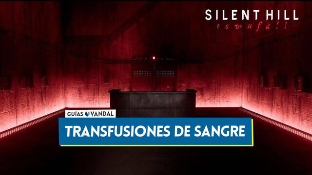Puzle de las transfusiones de sangre en Silent Hill Townfall y soluci�n - Silent Hill Townfall