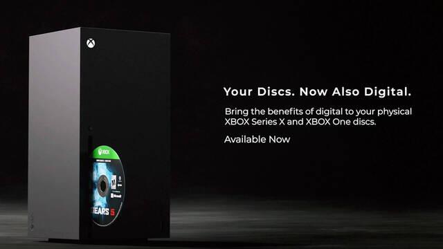 XBOX ya permite convertir tus juegos f�sicos en digitales y utilizarlos incluso en dispositivos sin lector