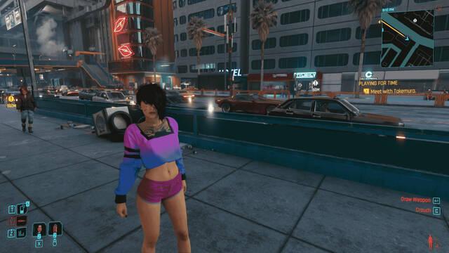 Cyberpunk 2077 presenta el mejor mod en tercera persona