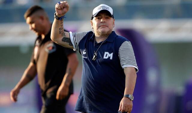 Diego Armando Maradona como entrenador