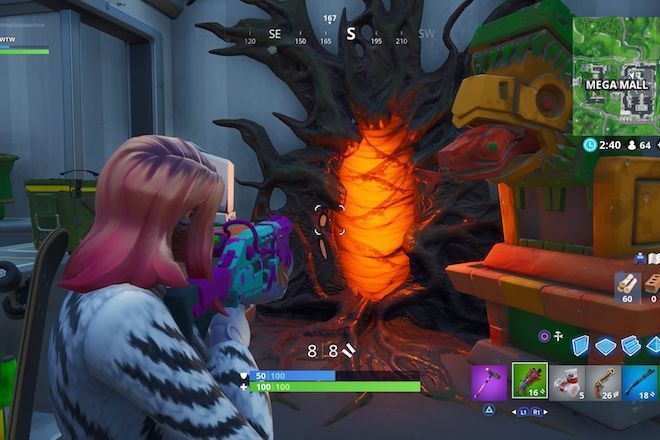 The Stranger Things In Fortnite Fortnite Aparecen Portales De Stranger Things En Centro Comercial Colosal Vandal