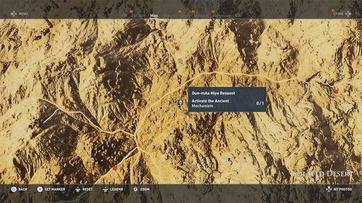 Tumba Oun Maa Niye Ressoot en Desierto Remoto de Assassin's Creed Origins
