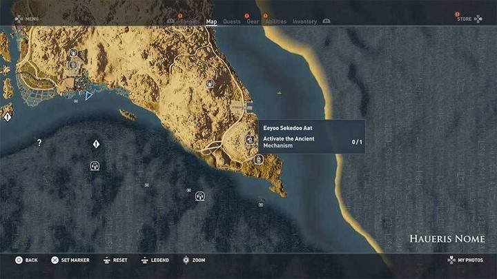 Tumba de Eeyoo Sekedoo Aat en Haueris de Assassin's Creed Origins