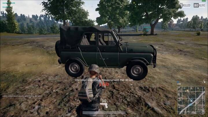 UAZ o Jeep Playerunknown's Battlegrounds