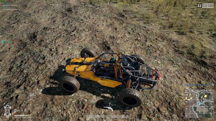Buggy o Jeep Playerunknown's Battlegrounds