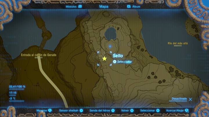 Cofre 1 expansión Zelda: Breath of the Wild