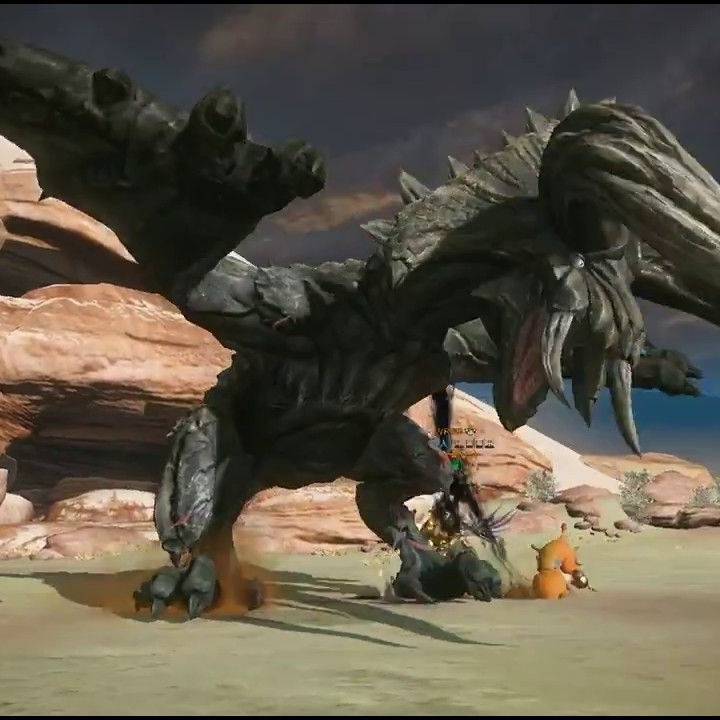 Monster Hunter 3 Ultimate - Monstruos grandes: Diablos negra