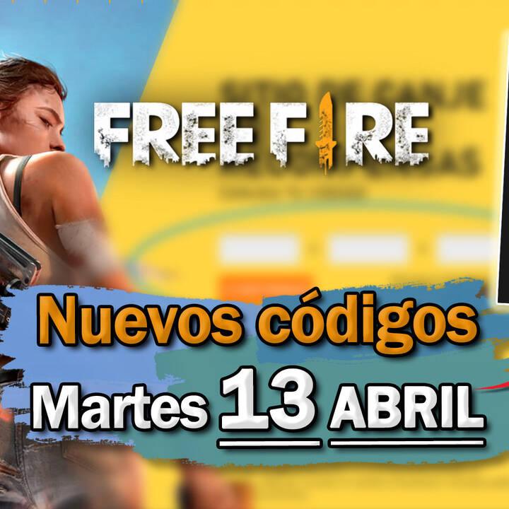 Free Fire Nuevos Codigos Gratis Para Hoy Martes 13 De Abril De 2021 Vandal