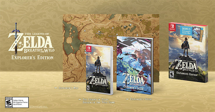 Revelan dos ediciones especiales del artbook de Zelda: BotW - Meristation