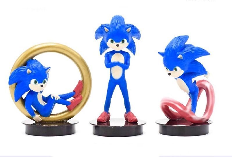 Asi Iban A Ser Las Figuras Coleccionables Del Sonic De La Pelicula Vandal