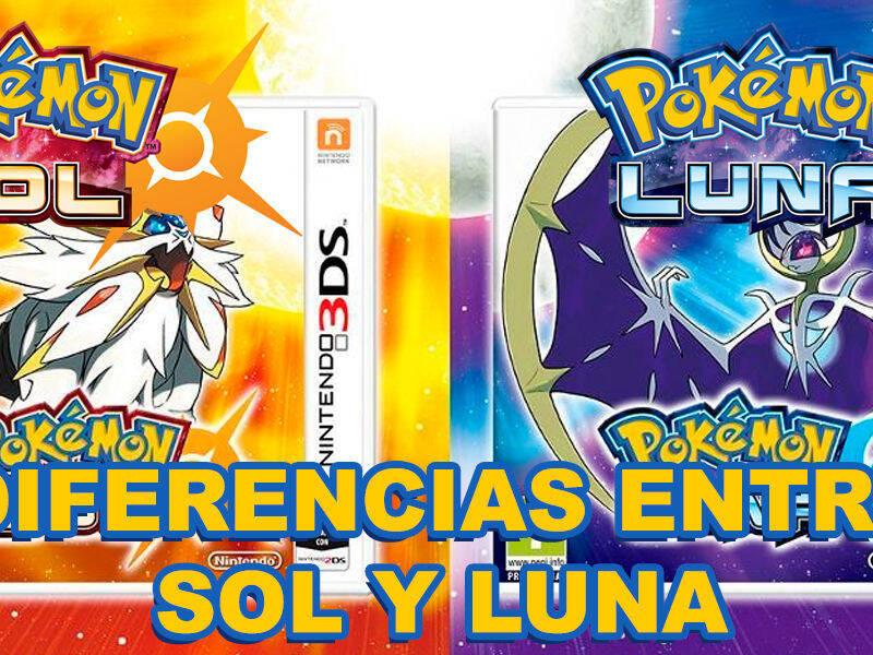 Éstas son las diferencias entre Pokémon Sol Vs Pokémon Luna