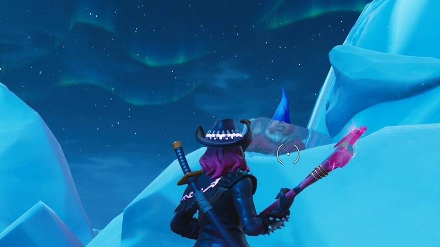 Desafío Fortnite Busca gnomos congelados LOCALIZACIÓN