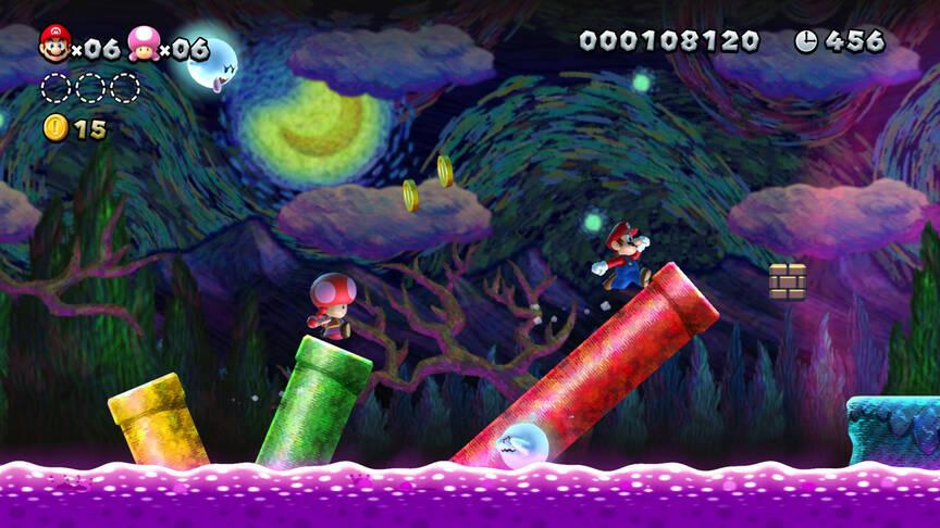 Todas las salidas secretas de New Super Mario Bros. U Deluxe