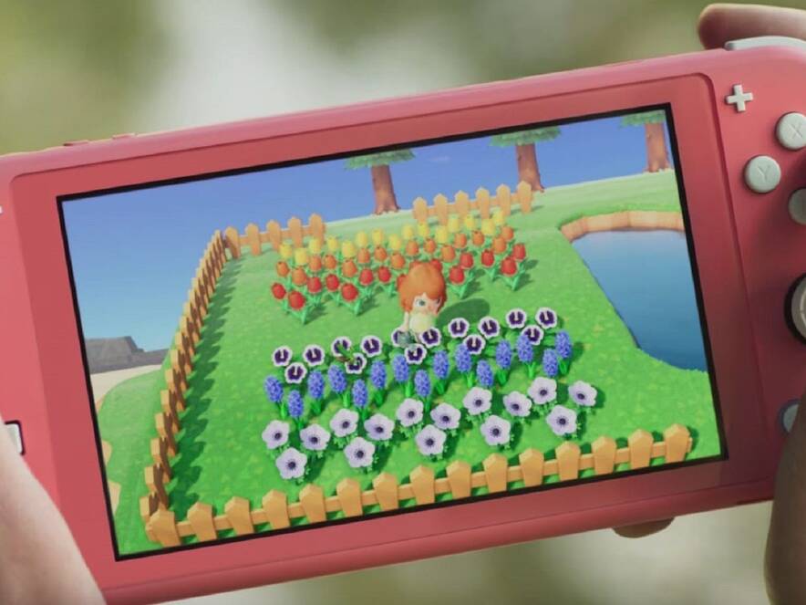 switch lite rosa
