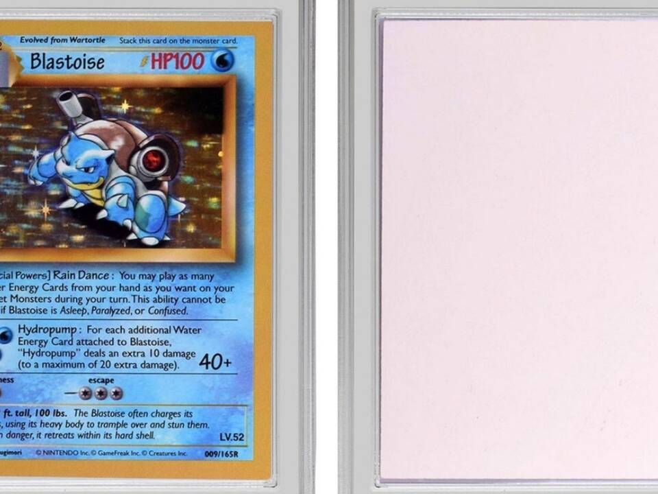 Record En Cartas Pokemon Se Vende Un Blastoise Especial Por 360 000 Dolares Vandal