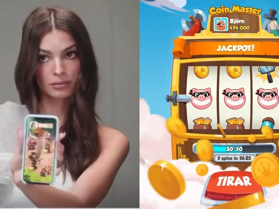 Coin Master Un Exito Millonario Para Moviles Que Se Publicita Con Emily Ratajkowski Vandal