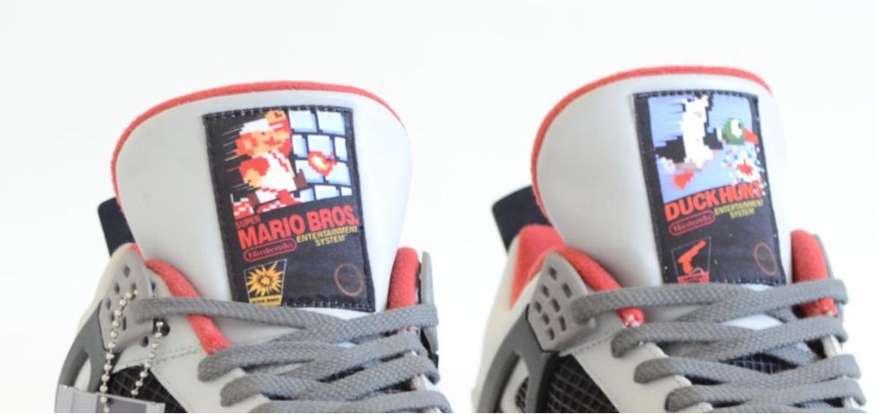 jordan retro 4 nintendo