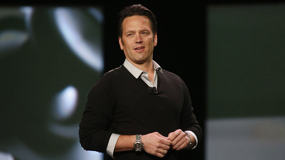 Phil Spencer photo at stage