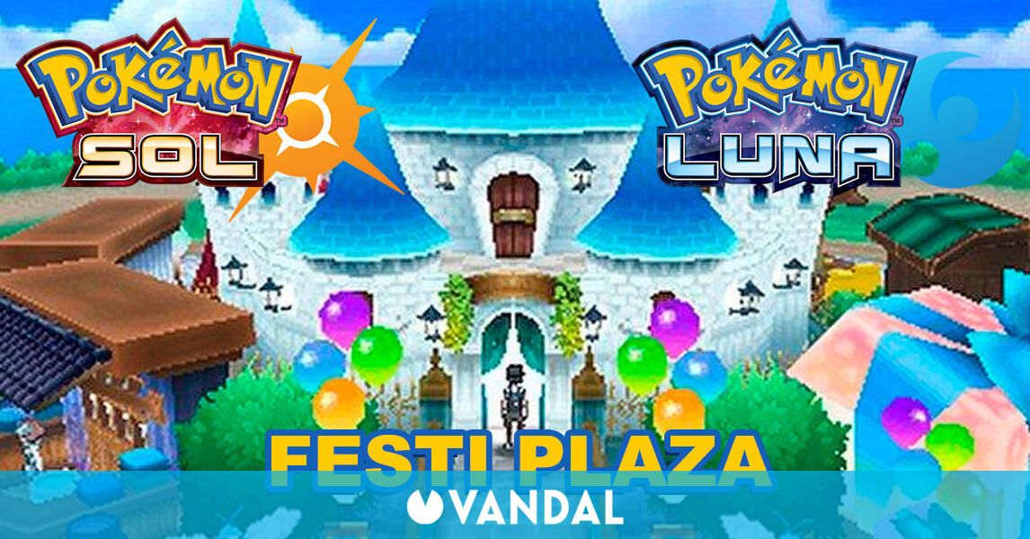 Cómo funciona la Festi Plaza de Pokémon Sol y Luna