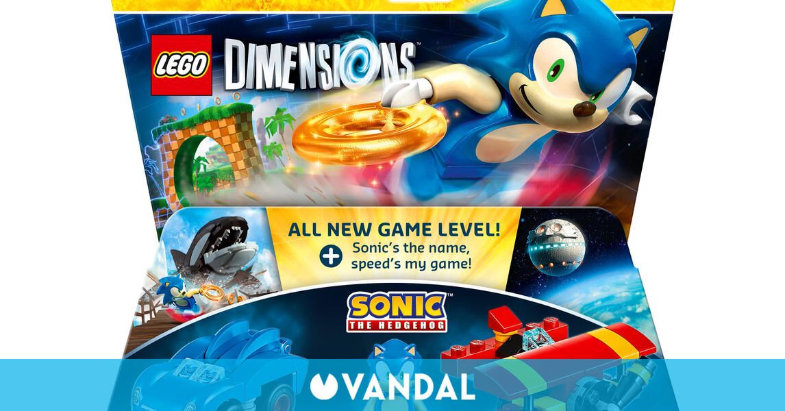 Dimensions la disponibilidad de su contenido basado Sonic The Hedgehog - Vandal