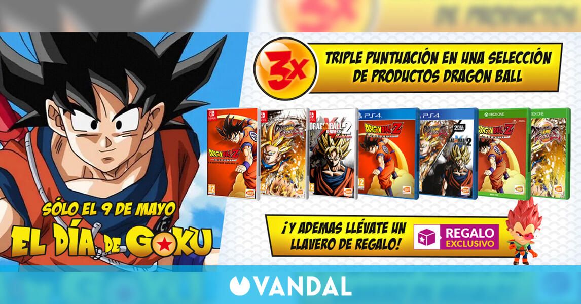 Celebra el Goku Day en GAME con ofertas de Dragon Ball y un llavero  exclusivo de regalo - Vandal