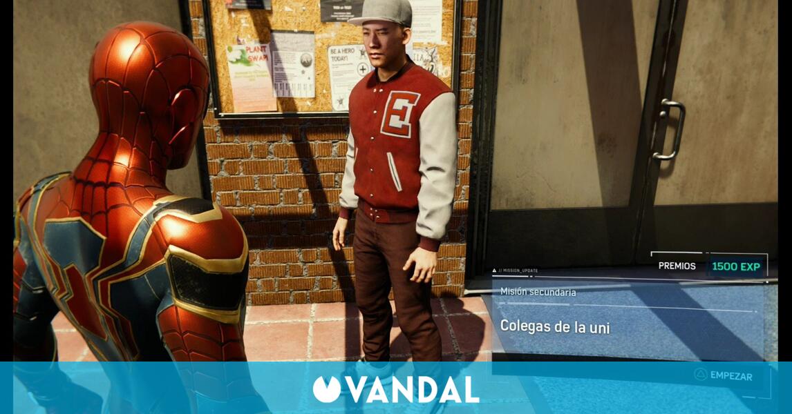 Colegas de la uni en Spider-Man (PS4): cómo completarla - Misión secundaria