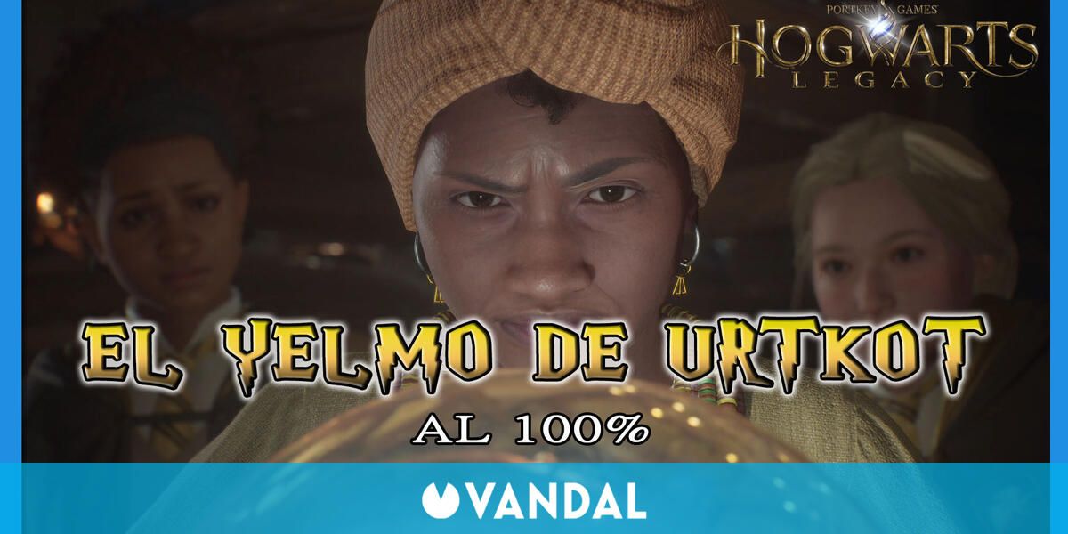 El yelmo de Urtkot al 100 en Hogwarts Legacy