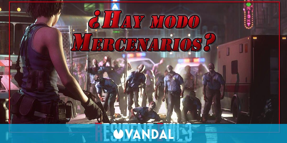 Resident Evil 3 Remake: ¿Tiene Modo Mercenarios?