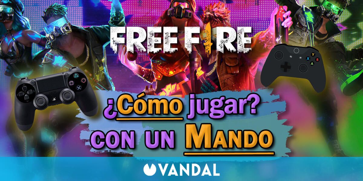 Free Fire: jugar con mando en Android e iOS