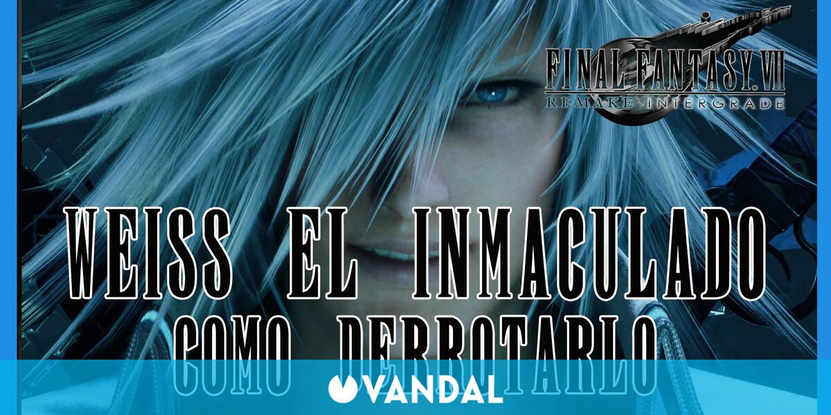 Weiss in Final Fantasy VII Remake INTERmission